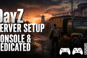 setup and mod ur console dayz server, dayz dedicated server