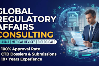 do regulatory affairs consulting for pharma, medical devices and biologics
