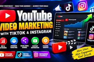 do youtube video promotion, channel promotion and video marketing