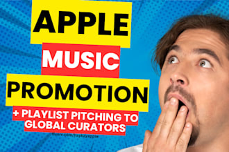 organically promote apple music marketing playlist placement pitching globally