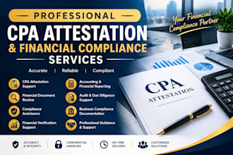 provide professional CPA attestation and financial compliance services