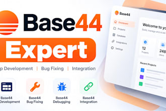base44 expert for base44 app development base44 bug fixing base44 integration