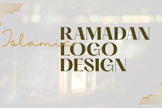 do islamic design logo flyer design