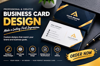 design stunning business cards