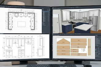 create 2020 design kitchen layouts, cabinet drawings and cnc files