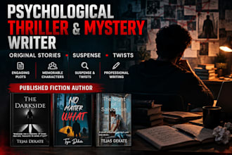write a psychological thriller or mystery short story