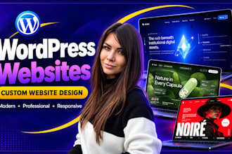 design and build a wordpress website