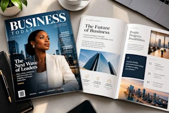 business magazine design corporate magazine layout corporate publication design