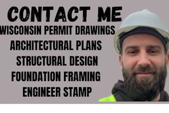 be your wisconsin architect for city permit drawings and structural design plan