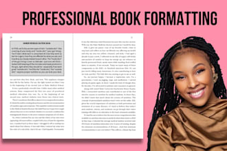 professionally format and typeset your book