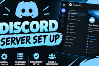 setup a custom gaming discord server