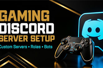setup a custom gaming discord server