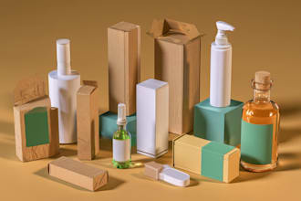 design print ready product packaging and label