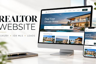realtor website real estate website luxury website idx mls integration