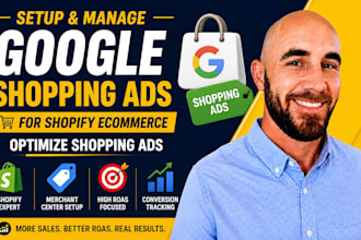 setup and manage google shopping ads for shopify ecommerce optimize shopping ads