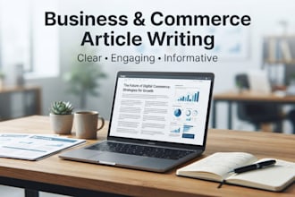 write clear and engaging business articles