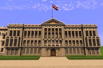 build custom minecraft castles, kingdoms, medieval cities and fantasy maps