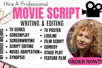 write movie script format your screenplay and film script using final draft