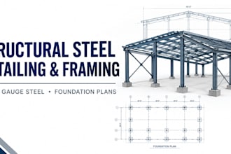 do structural steel detailing light gauge framing  foundation plans