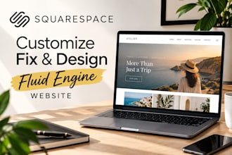 customize and fix your squarespace fluid engine website