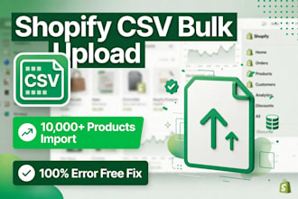 do shopify csv bulk product upload shopify products import export fix