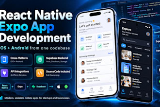 build your react native expo app for ios and android