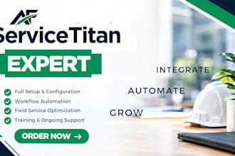 set up servicetitan workflows for hvac contractors
