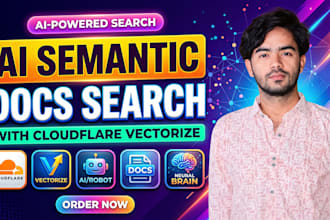 build ai semantic search with vectorize