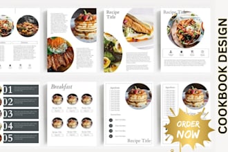 write healthy recipe book, cookbook design, cookbook writer, cookbook formatting