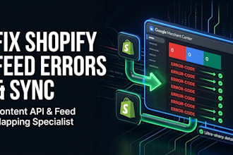 fix shopify google shopping product feed errors