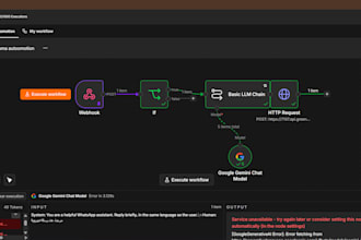 integrate any API and build custom n8n automations for your buisness