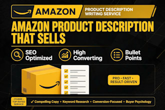 write high converting amazon listing description