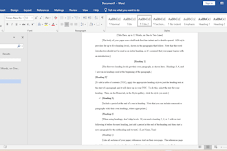 ms word english typing