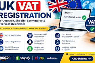do UK vat registration for amazon shopify ecommerce and overseas businesses