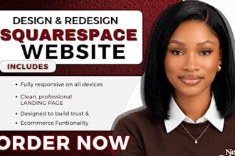 squarespace website design squarespace website redesign sqaurespace website