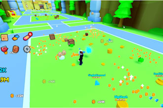 create a roblox simulator game with pets, rebirth, map, gui and lua scripting