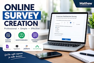 create professional online surveys, questionnaires and feedback forms