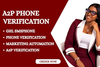 set up a2p phone verification, ghl SMS, and a2p registration
