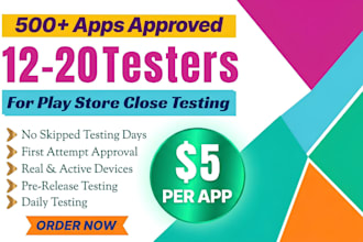 12 testers closed testing app testing google play testers 12 app testers