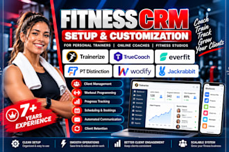 setup fitness CRM trainerize truecoach everfit pt distinction wodify jackrabbit