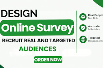 design and recruit your online survey, questionnaire in google forms, typeform