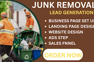 junk removal leads junk removal junk removal website lead generation