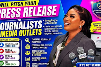 do targeted media outreach journalist pitching and press release pitching