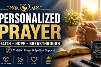 pray for you, your family, healing, breakthrough and protection