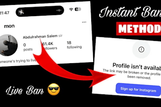 instagram x harassing remove content,auto report negative channel,tiktok banning