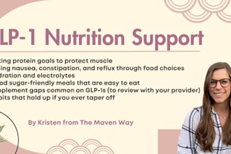 be your nutrition coach while on a glp1 medication