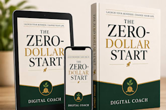 design a professional ebook and book cover design with 3d mockup