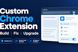 create a custom ai or web scraping chrome extension