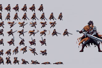 pixel art sprite sheet pixel art animation tileset character animation rpg games