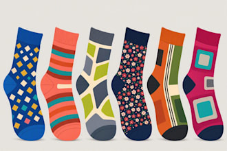 create premium custom socks with unique artwork